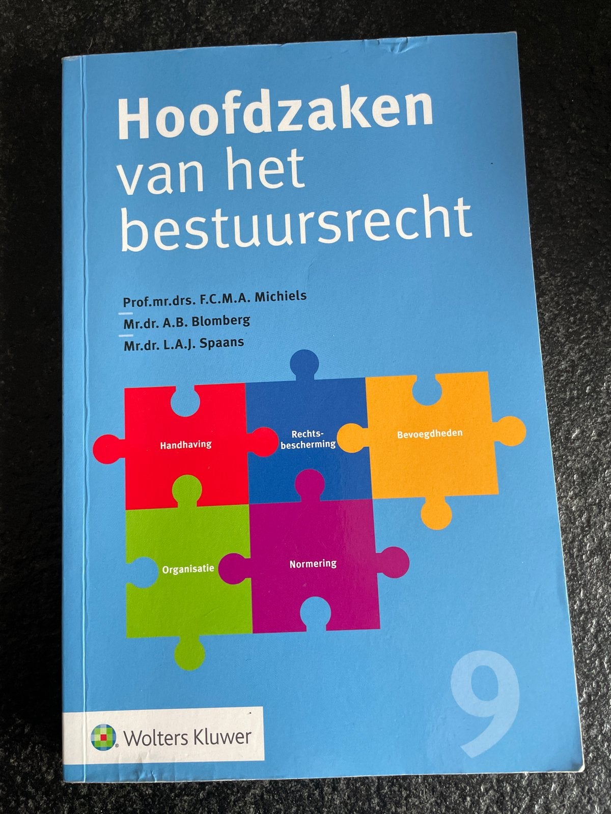 Hoofdzaken van het bestuursrecht - Wolters Kluwer, Boeken, Ophalen of Verzenden, Gamma, Zo goed als nieuw, WO