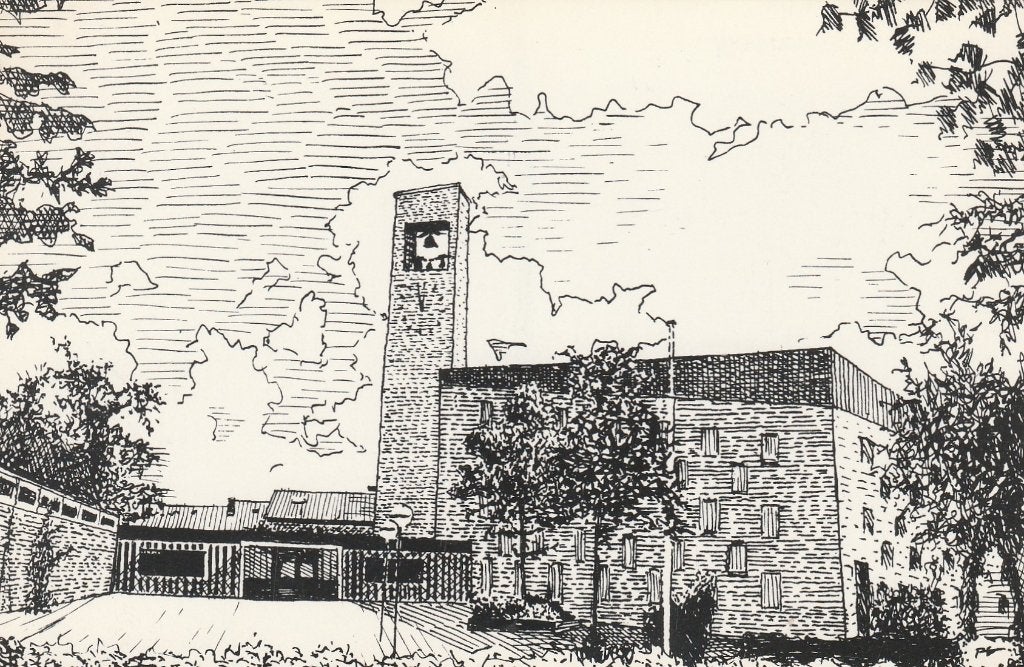 SPAKENBURG Advent Kerk, Verzamelen, Verzenden, 1960 tot 1980, Ongelopen, Utrecht
