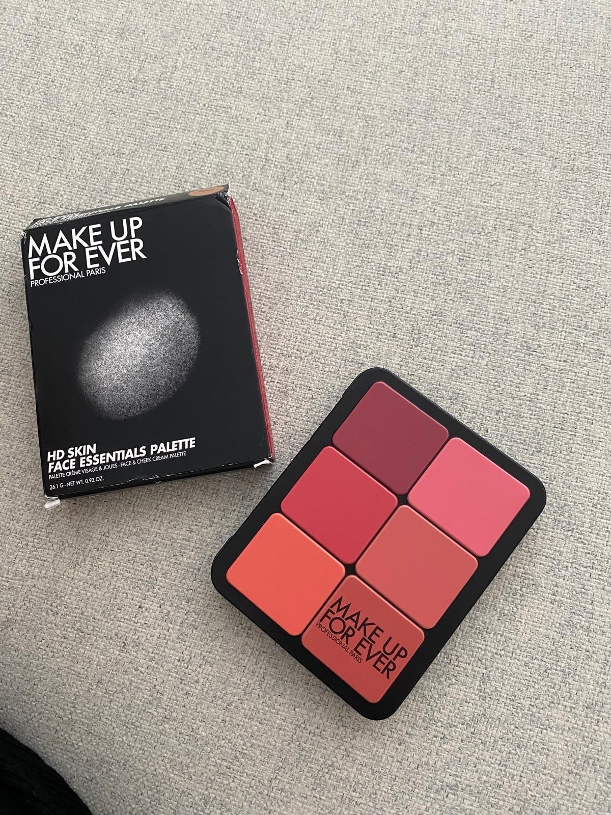 Make Up For Ever HD Skin Face Essentials Palette, Overige kleuren, Gehele gezicht, Ophalen of Verzenden, Zo goed als nieuw