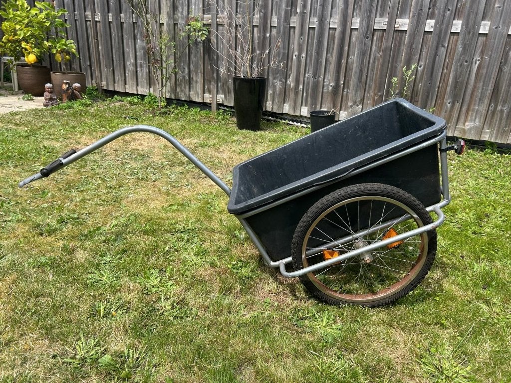 Fietskar / Bagagekar achter fiets – Stevig en ruim, Ophalen, Gebruikt, Overige merken, 40 tot 60 kg