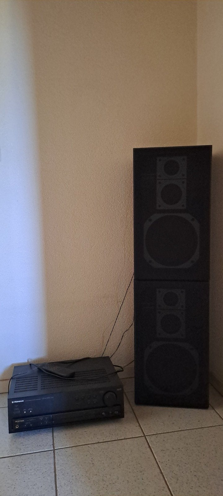 pioneer cs-454 stereo set met pioneer vsx 405rds versterker, Ophalen, Gebruikt, Tuner of Radio, Pioneer