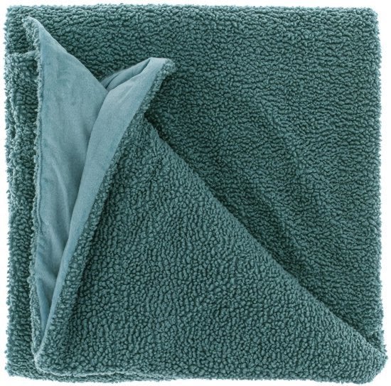 Unique Living - Plaid Romie 150x200cm Mineral Blue, ., Nieuw, Ophalen of Verzenden, .