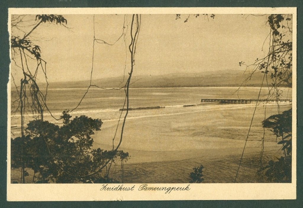 AK Nederlands Indie Zuidkust Pameungpeuk, Ophalen of Verzenden, Voor 1920, Ongelopen, Gelderland