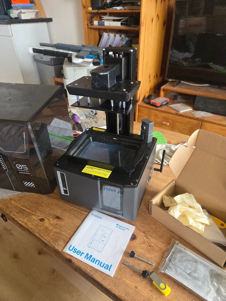 Elegoo Mars 5 Ultra resin 3d printer, Ingebouwde Wi-Fi, Elegoo, Ophalen of Verzenden, Resin/Hars
