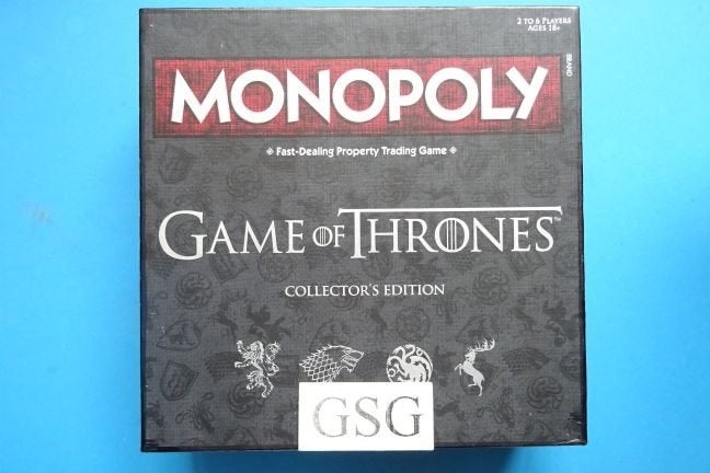 Monopoly Game of Thrones collector's nr. 543-165-2015-04, Ophalen, Zo goed als nieuw