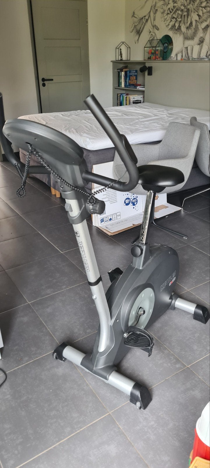 Kettler Corsa fiets hometrainer, Ophalen, Zo goed als nieuw, Metaal, Benen