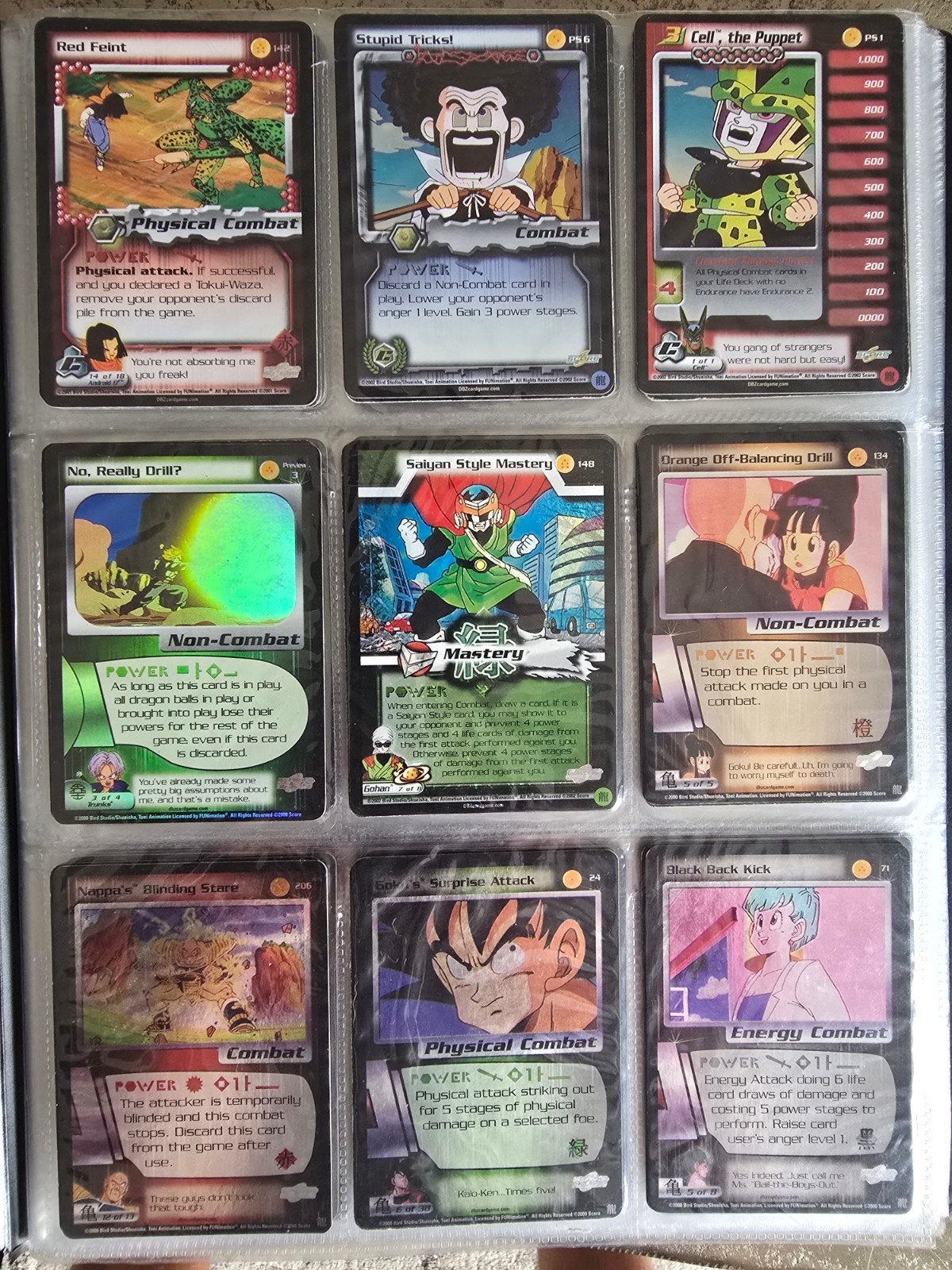 Oude vintage dragonballz kaarten te koop!, Ophalen of Verzenden, Gebruikt