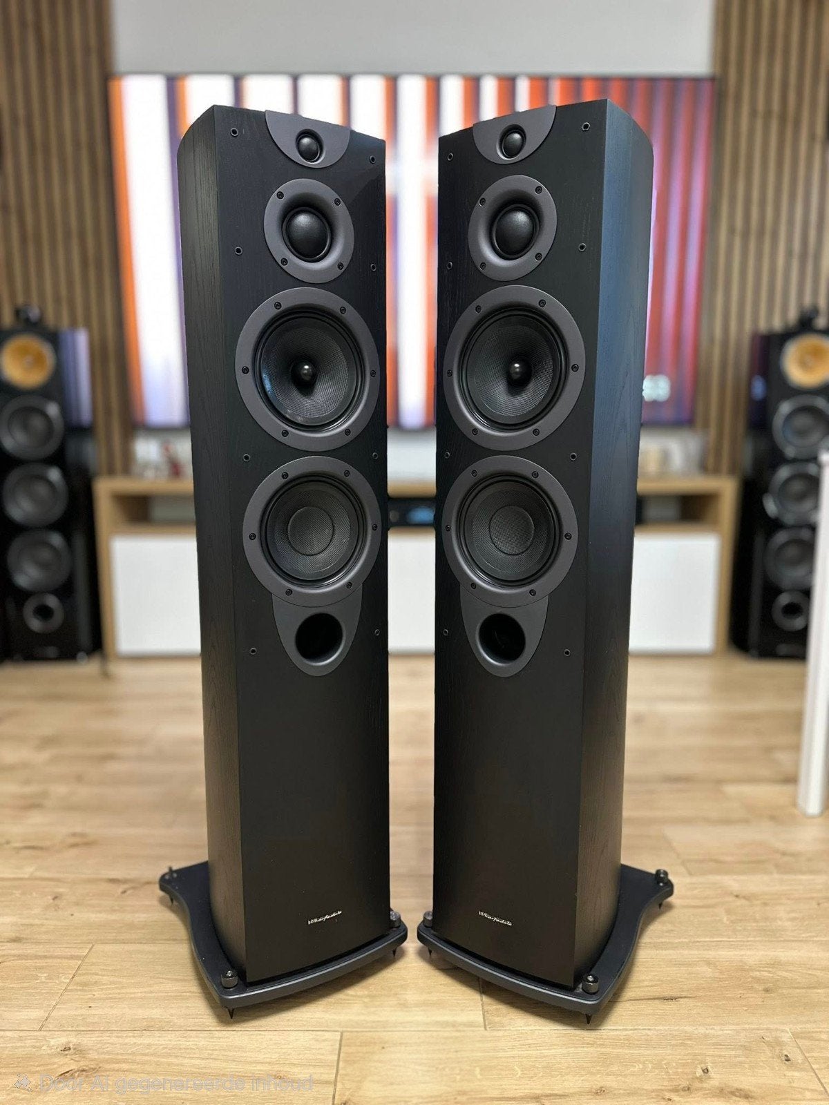 Wharfedale Evolution 2-50 Vloerstaande Luidsprekers, Vloerstaande luidspreker, Wharfedale, Zo goed als nieuw, Geschikt voor surround/home cinema