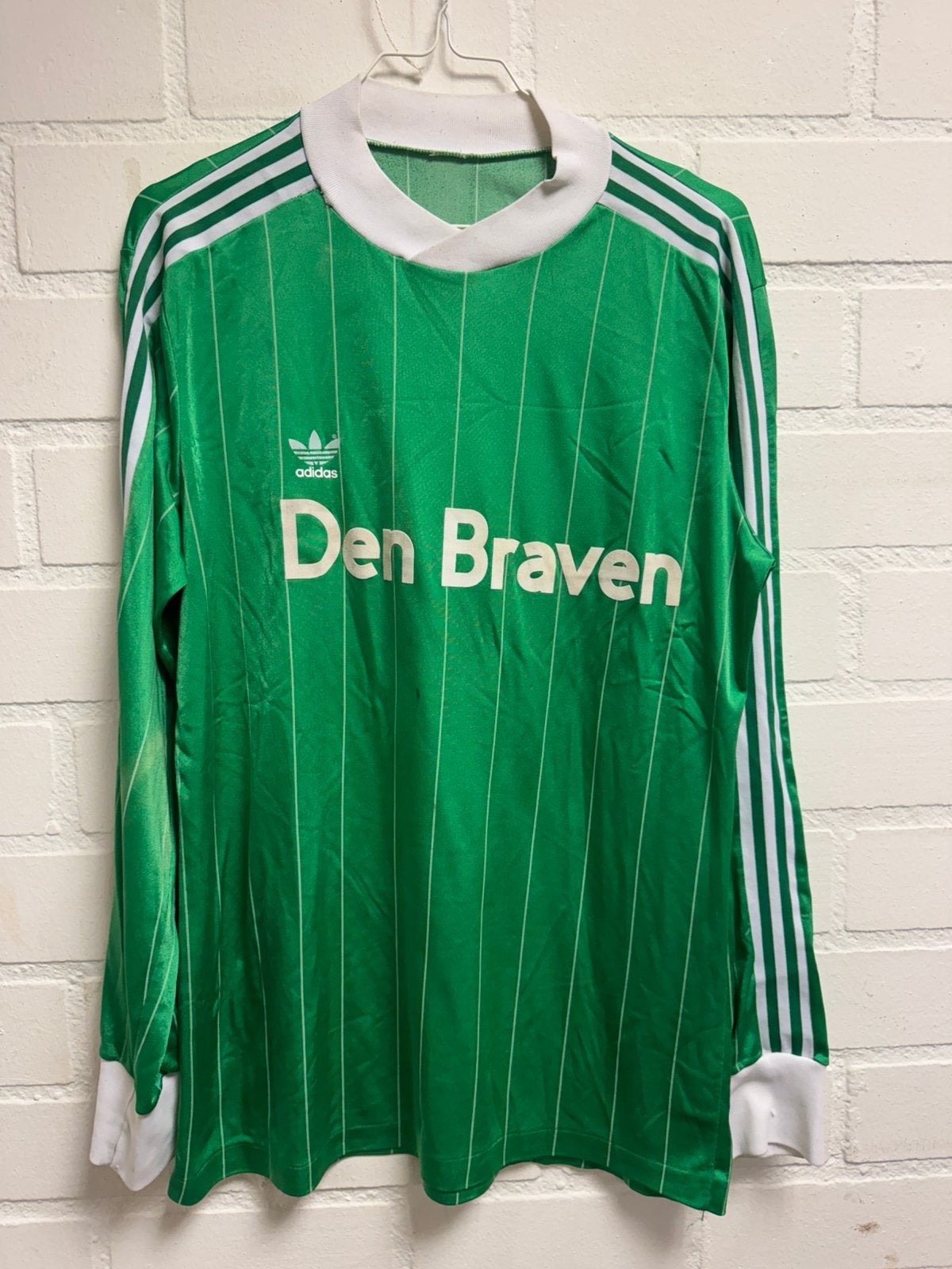 NAC Breda 1989/90 Adidas uitshirt – Den Braven – vintage, Sport en Fitness, Ophalen of Verzenden, Zo goed als nieuw, Shirt