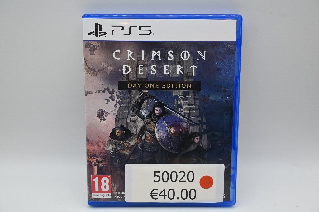 Crimson Desert Day One Edition PS5 NU voor €35/ CD Krasvrij, Avontuur en Actie, Support@pearlabyss.com, Vanaf 18 jaar, Gyeonggi-do, Zuid-Korea