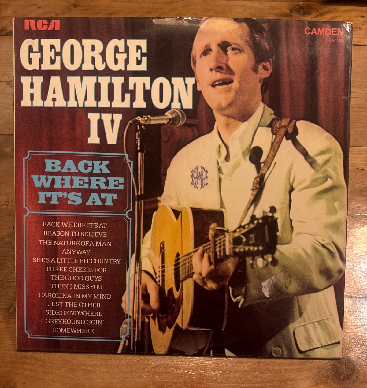 George Hamilton IV - Back Where It's At (LP Vinyl), Ophalen of Verzenden, Gebruikt, 12 inch