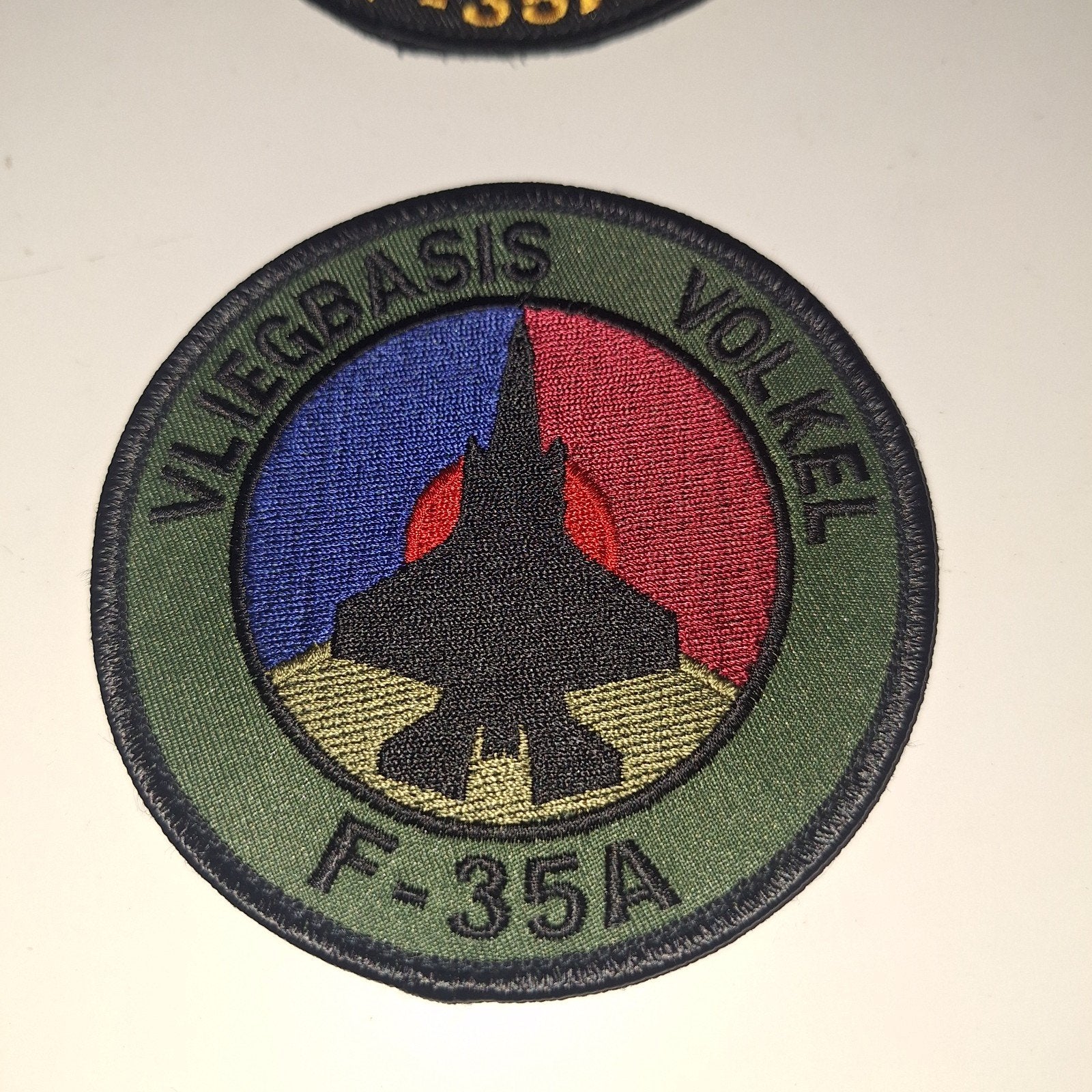 Diverse militaire patches - Vliegbasis Volkel, F-35A,, Ophalen of Verzenden