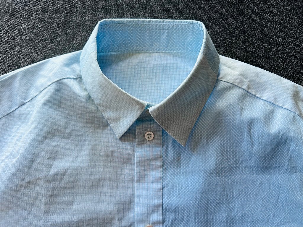 overhemd COS, Ophalen of Verzenden, Zo goed als nieuw, Blauw, Halswijdte 38 (S) of kleiner
