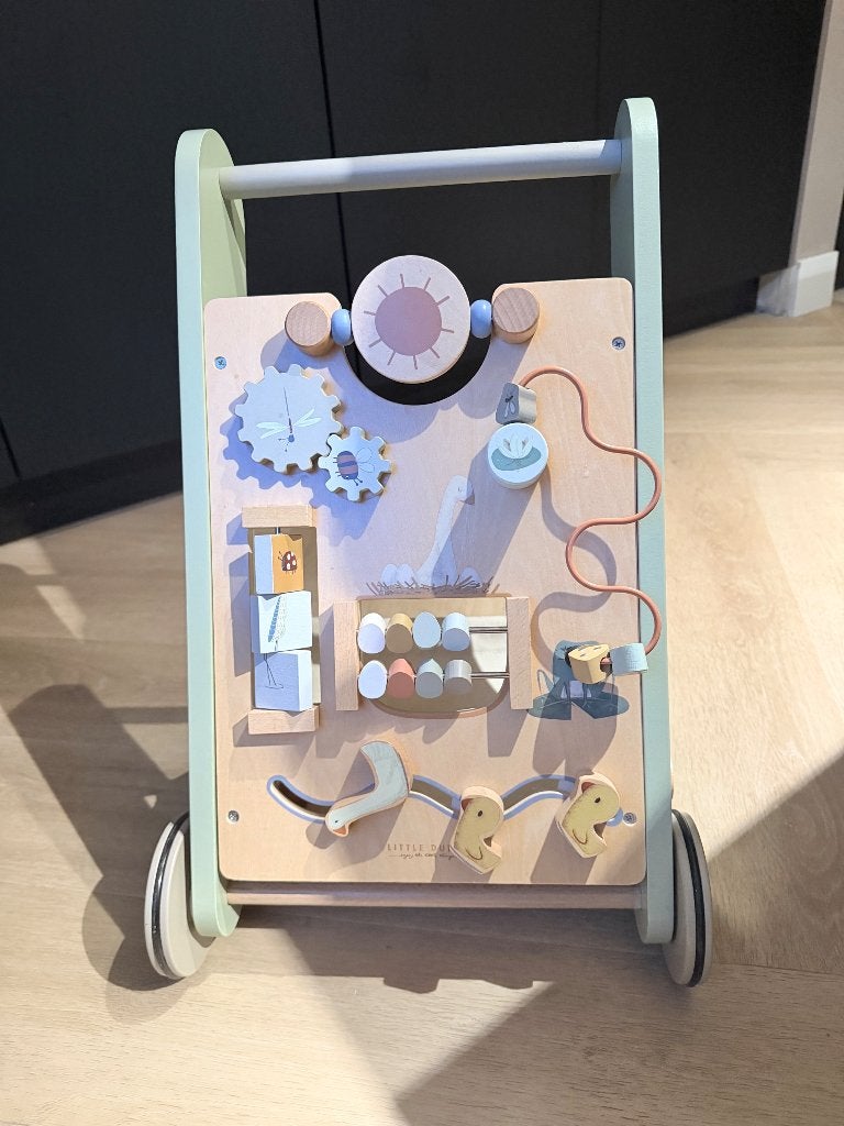 Loopkarretje/babywalker little dutch, Ophalen, Zo goed als nieuw, Overige typen