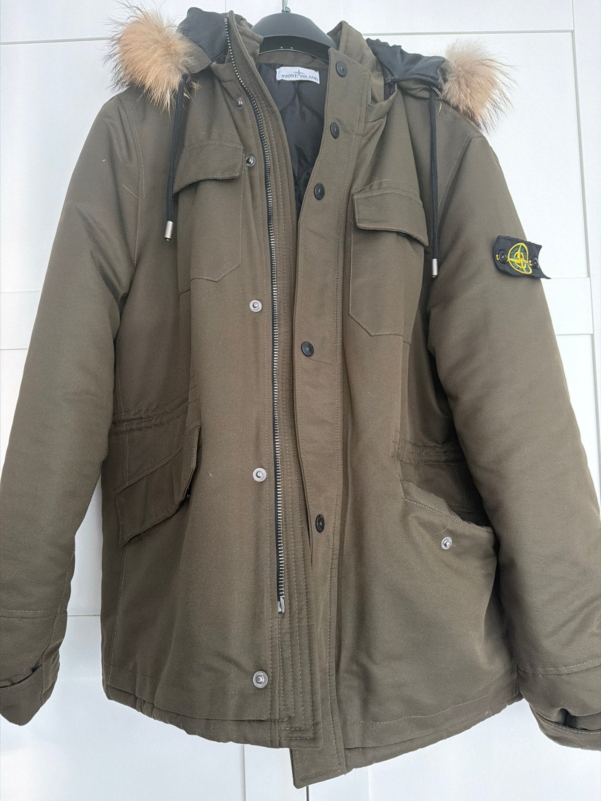 Stone Island jas maat 3XL - Nieuwstaat, Ophalen of Verzenden, Nieuw, Overige maten, Groen