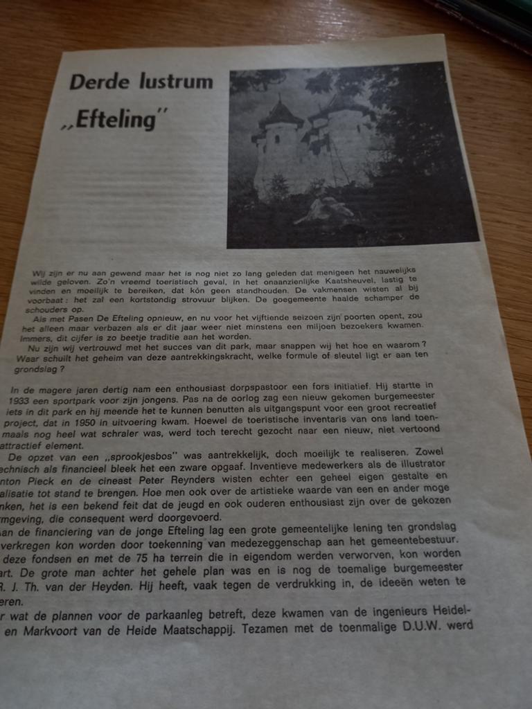 Efteling, Verzamelen, Efteling, Ophalen of Verzenden, Gebruikt, Overige typen