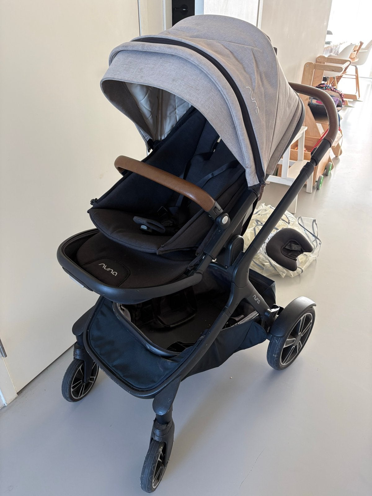 Nuna Demi Grow kinderwagen - Duowagen, Gebruikt, Duowagen, Combiwagen, Ophalen