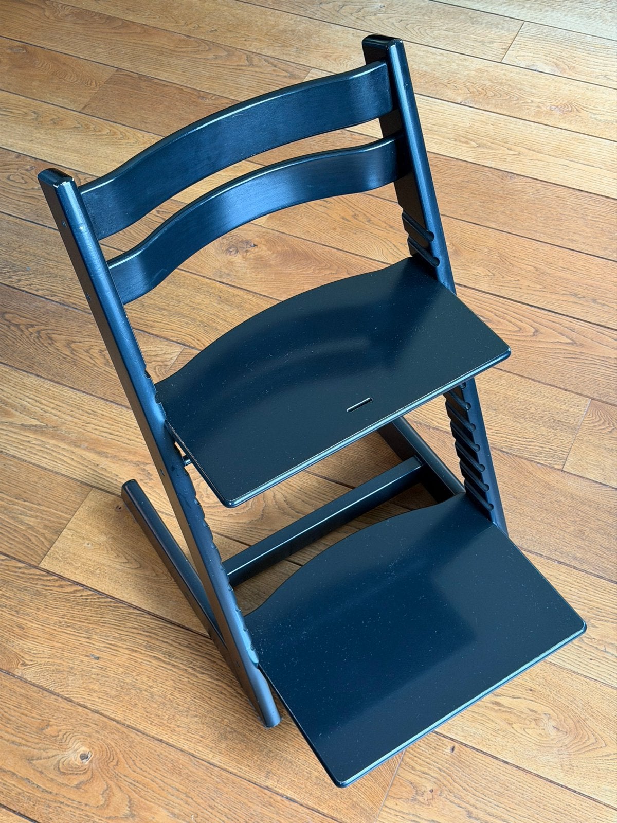 Stokke TripTrap stoel zwart, Kinderen en Baby's, Kinderstoelen, Ophalen, Gebruikt, Meegroeistoel