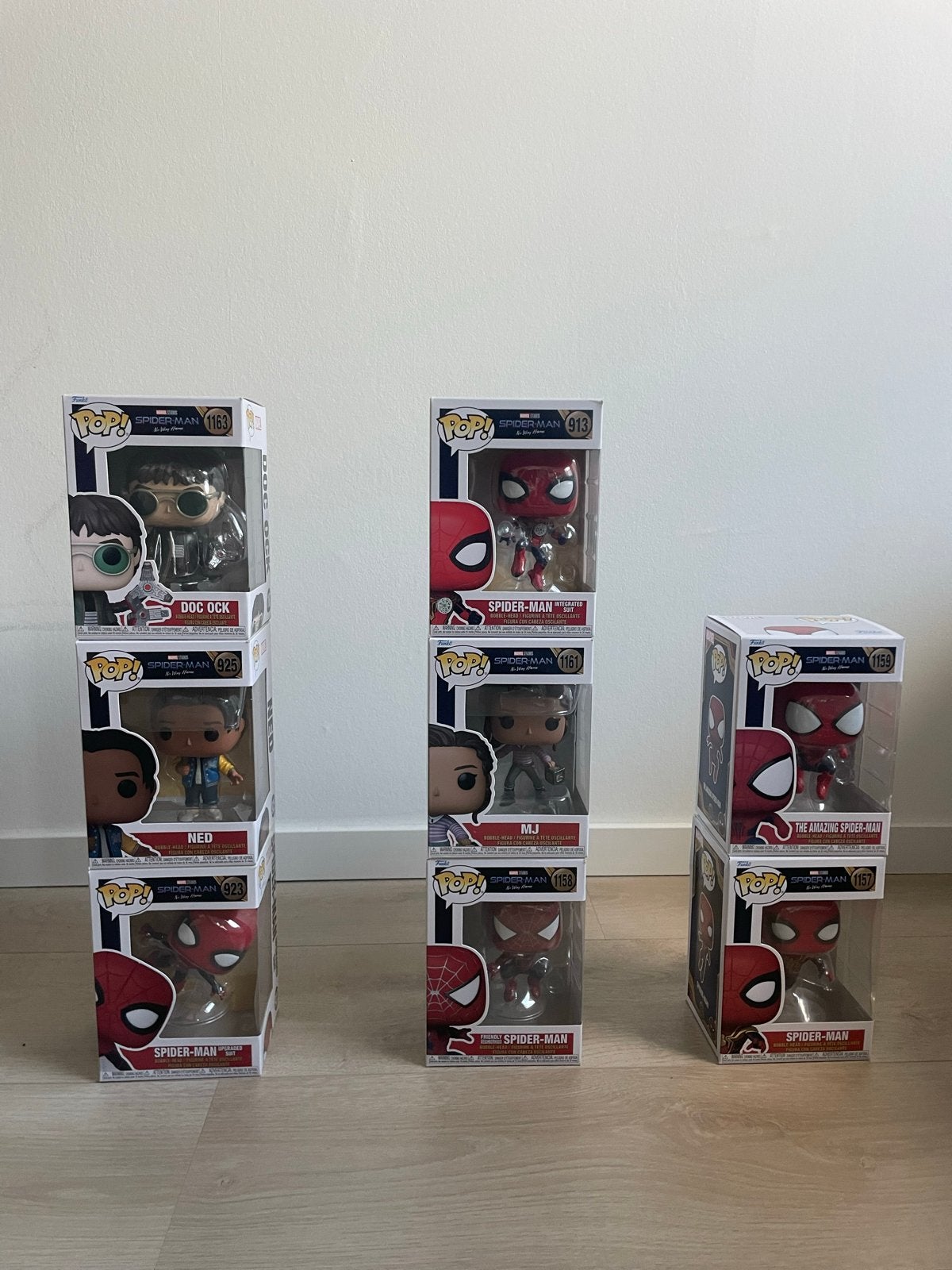 Funko Pop! Spider-Man No Way Home Collectie (7 stuks), Verzamelen, Ophalen of Verzenden, Nieuw