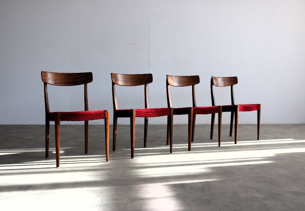 Vintage eetkamerstoelen | stoelen | jaren 60 | skaraborgs, Gebruikt, Bruin, ., Ophalen of Verzenden