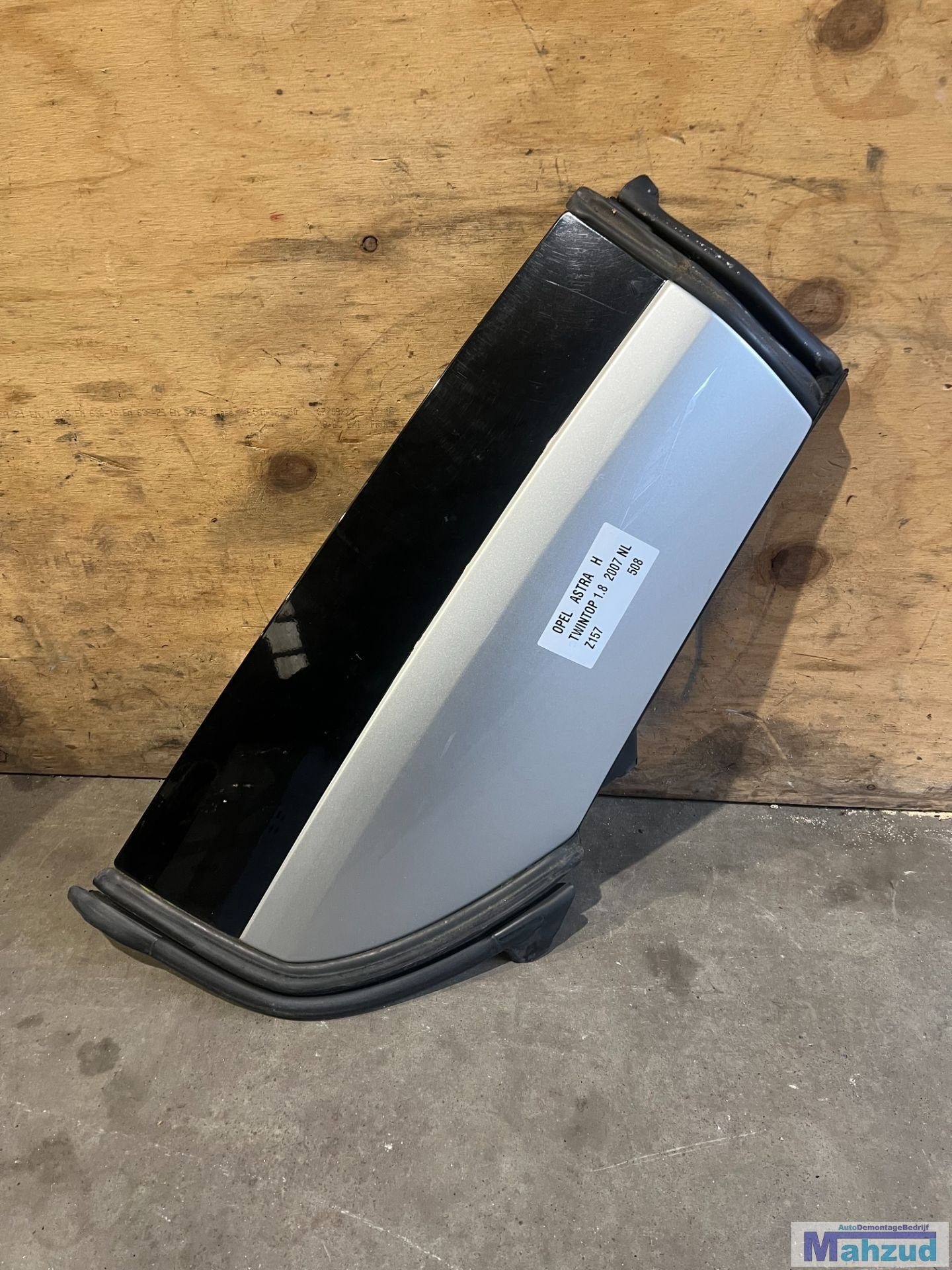 OPEL ASTRA H Twintop rechts dak plaat Zilver Z157 2005-2010, Gebruikt, Opel Automobile GmbH, Ophalen of Verzenden, Kontakt@opel-infoservice.de