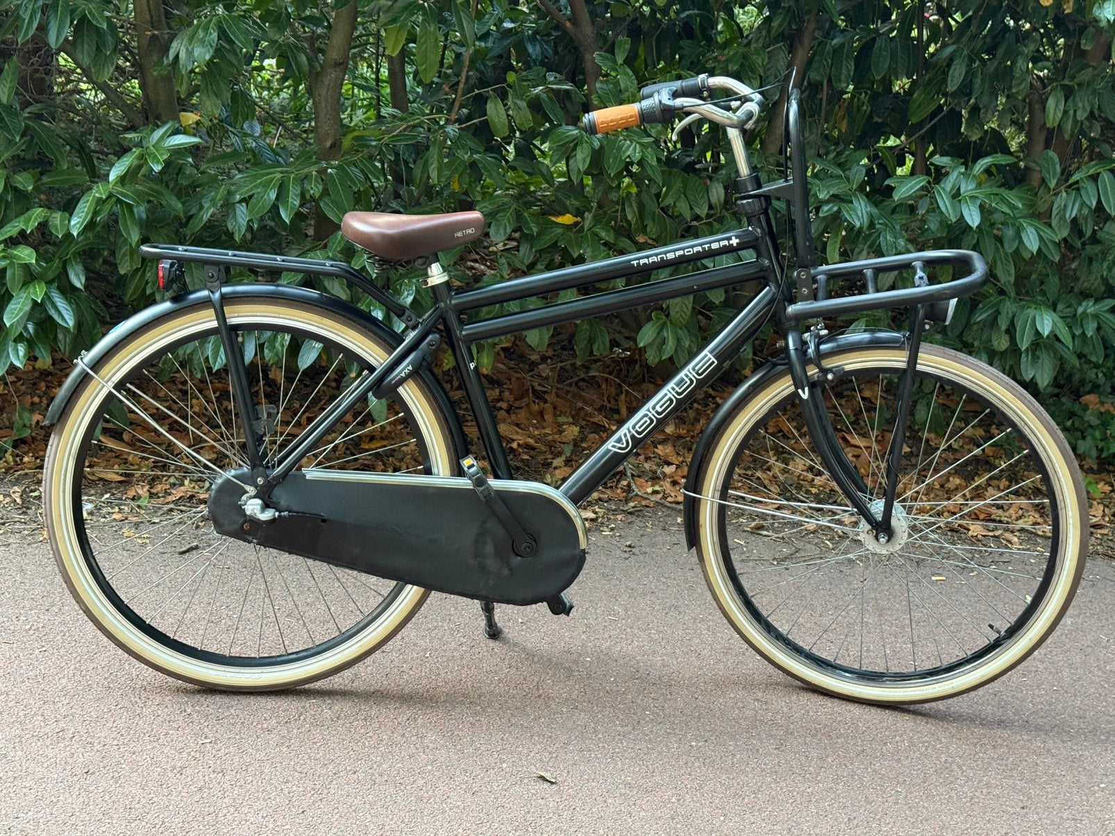 Vogue transport jongens fiets zgan 28 inch, Ophalen, Zo goed als nieuw, 26 inch of meer, Versnellingen