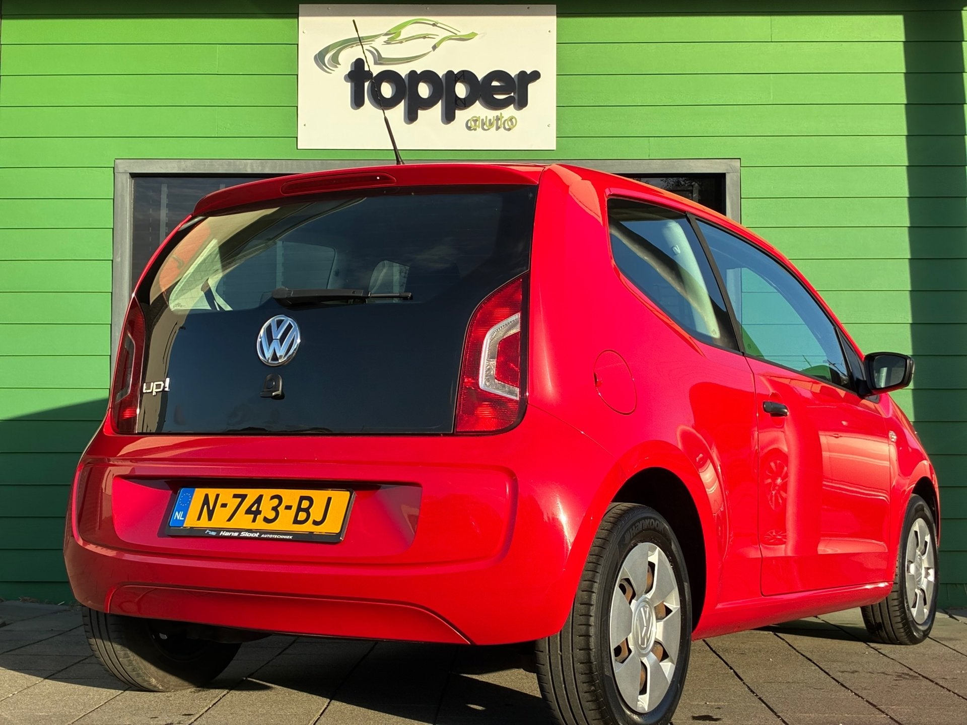 Volkswagen Up! 1.0 high up!|Airco|Elektr.ramen|Nieuwe APK|Go, Voorwielaandrijving, Euro 5, Gebruikt, Up!