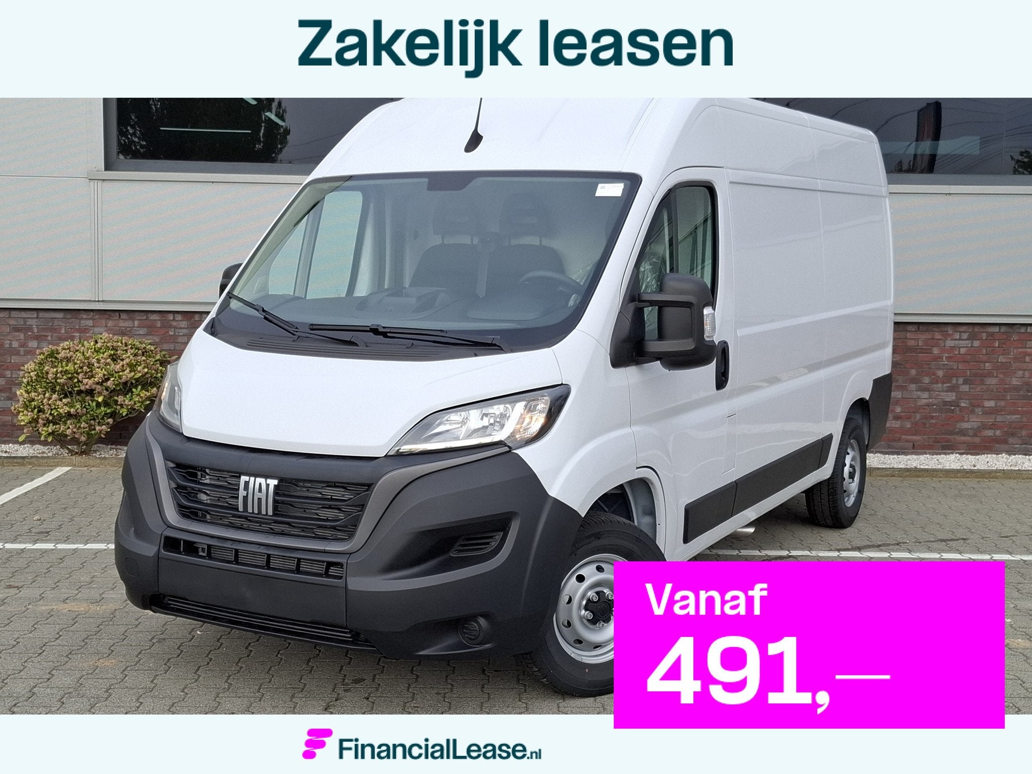 Fiat Ducato L2H2 120PK All Weather + Betimmering, 3300 kg, Euro 6, 4 cilinders, Leder en Stof