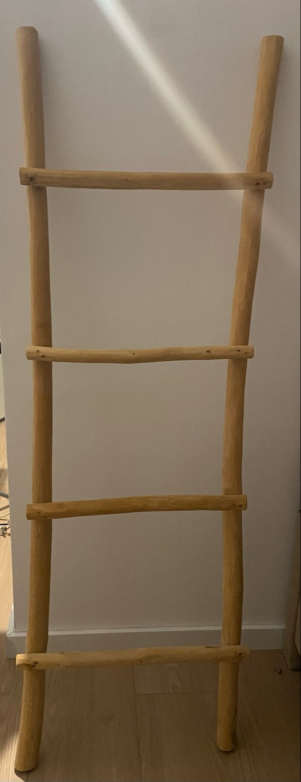 Decoratieve houten ladder, Ophalen of Verzenden, Zo goed als nieuw