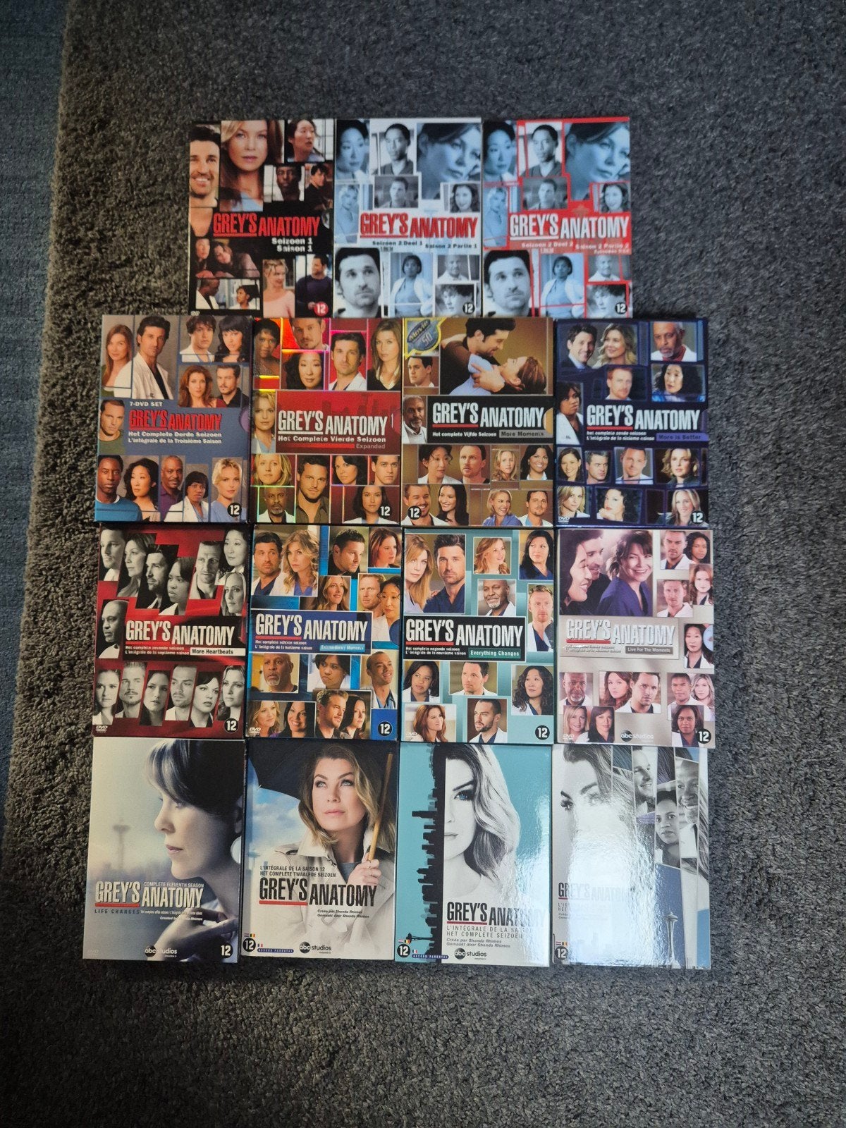 Grey's Anatomy DVD Boxset, Cd's en Dvd's, Dvd's | Tv en Series, Engels, Ophalen of Verzenden, Zo goed als nieuw, Seizoen 6