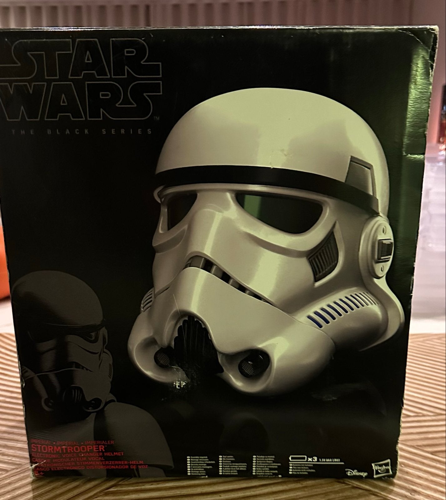 Star Wars The Black Series Stormtrooper Helm, Verzamelen, Ophalen of Verzenden, Zo goed als nieuw, Replica