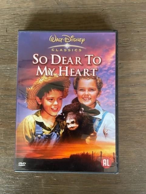 DVD Disney Classic So dear to my heart / zo teer geliefd, Ophalen of Verzenden, Overige figuren, Zo goed als nieuw, Overige typen