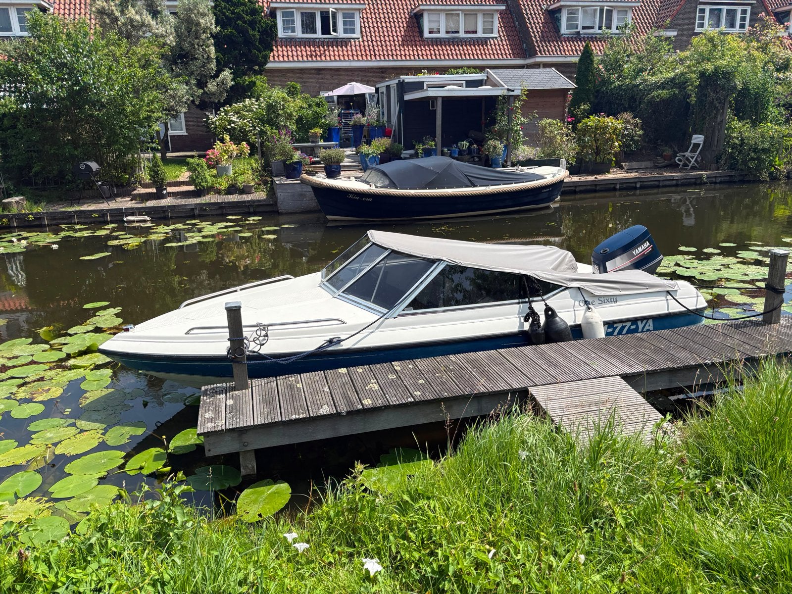 Sportieve campion 485 speedboot met Yamaha buitenboordmotor, Watersport en Boten, Speedboten, Ophalen, Overige merken, Gebruikt
