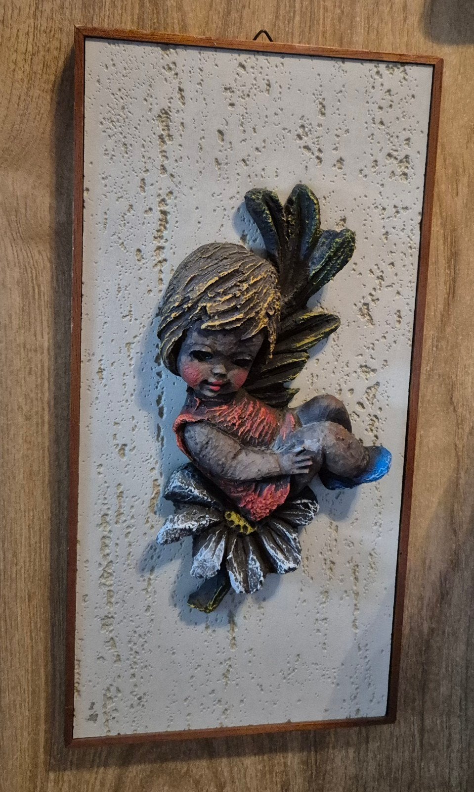 Vintage 3D wanddecoratie, Ophalen, Zo goed als nieuw