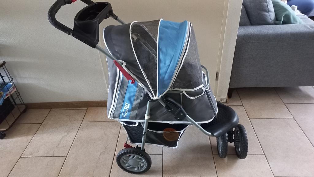 Honden buggy, Ophalen, Zo goed als nieuw