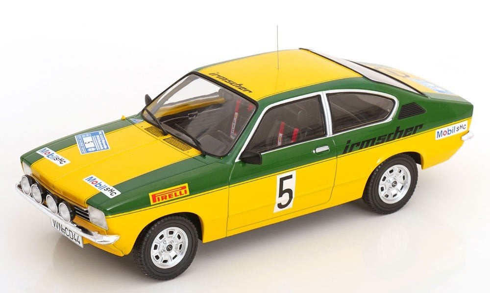 1:18 Opel Kadett C Coupe #5 Irmscher - Sachs Winter Rally, Hobby en Vrije tijd, Modelauto's | 1:18, Overige merken, ., Nieuw, Ophalen of Verzenden