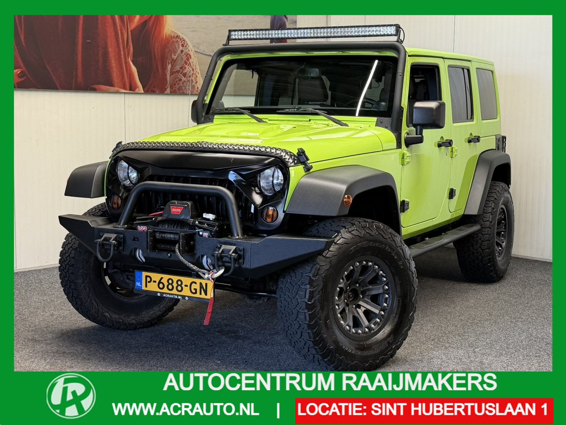 Jeep Wrangler UNLIMITED 3.6 SAHARA LEDER STOELVERWARMING TAR, Automaat, Euro 5, Gebruikt, 3000 kg