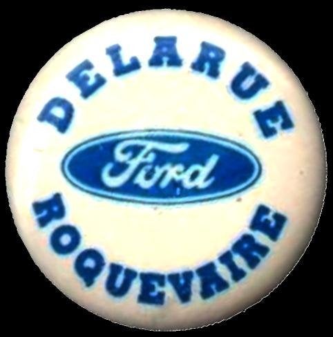 Ford button uit Frankrijk, Verzenden, Nieuw, Transport, Speldje of Pin