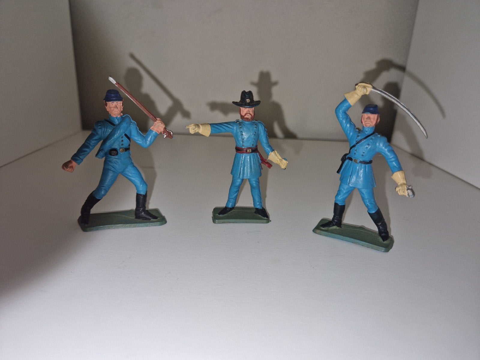 3 Starlux Figuren - Amerikaanse Burgeroorlog, Ophalen of Verzenden