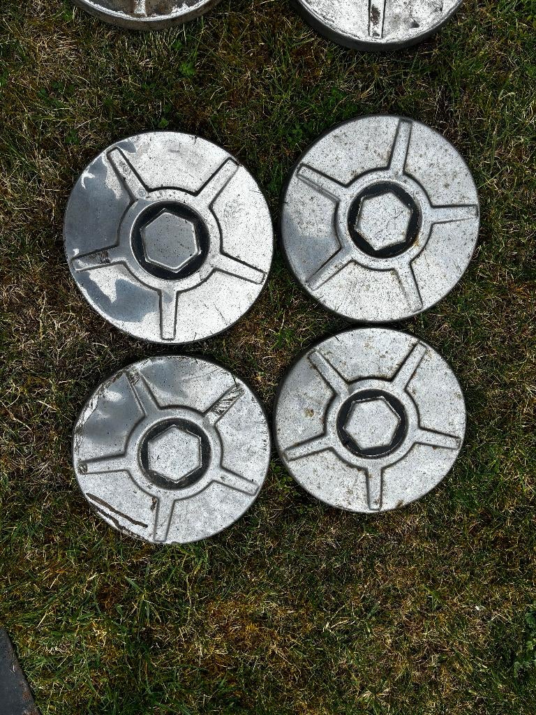 Originele wieldeksels voor een simca, Auto diversen, Overige Auto diversen, Ophalen of Verzenden