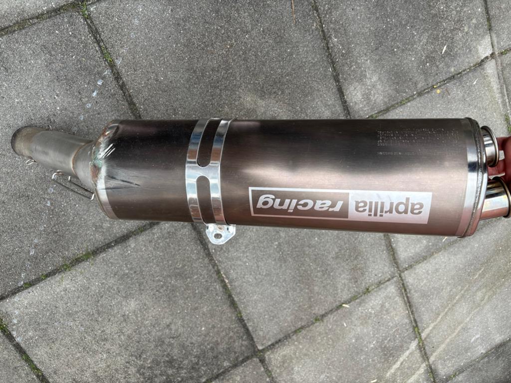 Aprilia RSV/Tuono uitlaat - Donkere variant, Motoren, Onderdelen | Overige, Ophalen of Verzenden, Gebruikt