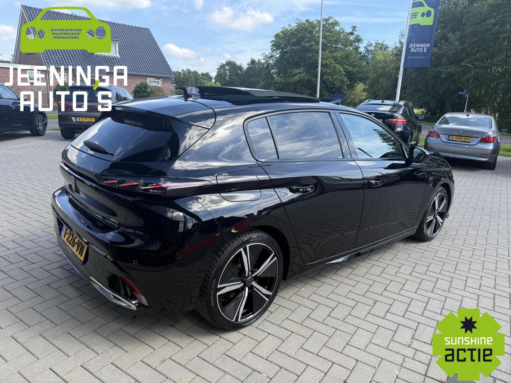 Peugeot 308 1.6 PlugInHybrid 180 GT Pack Business|360Camera|, Auto's, Gebruikt, 4 cilinders, 181 pk, Zwart