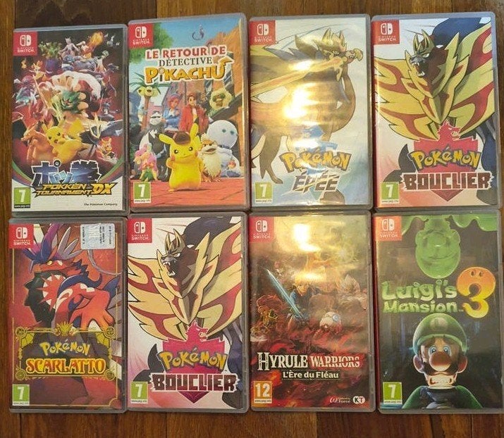 Nintendo Switch games 29/ps: Pokémon, Luigi's Mansion, Zelda, 1 speler, Ophalen of Verzenden, Zo goed als nieuw, Eén computer