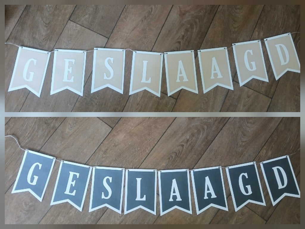 Slinger GESLAAGD, Hobby en Vrije tijd, Feestartikelen, Ophalen of Verzenden, Nieuw, Versiering, Overige