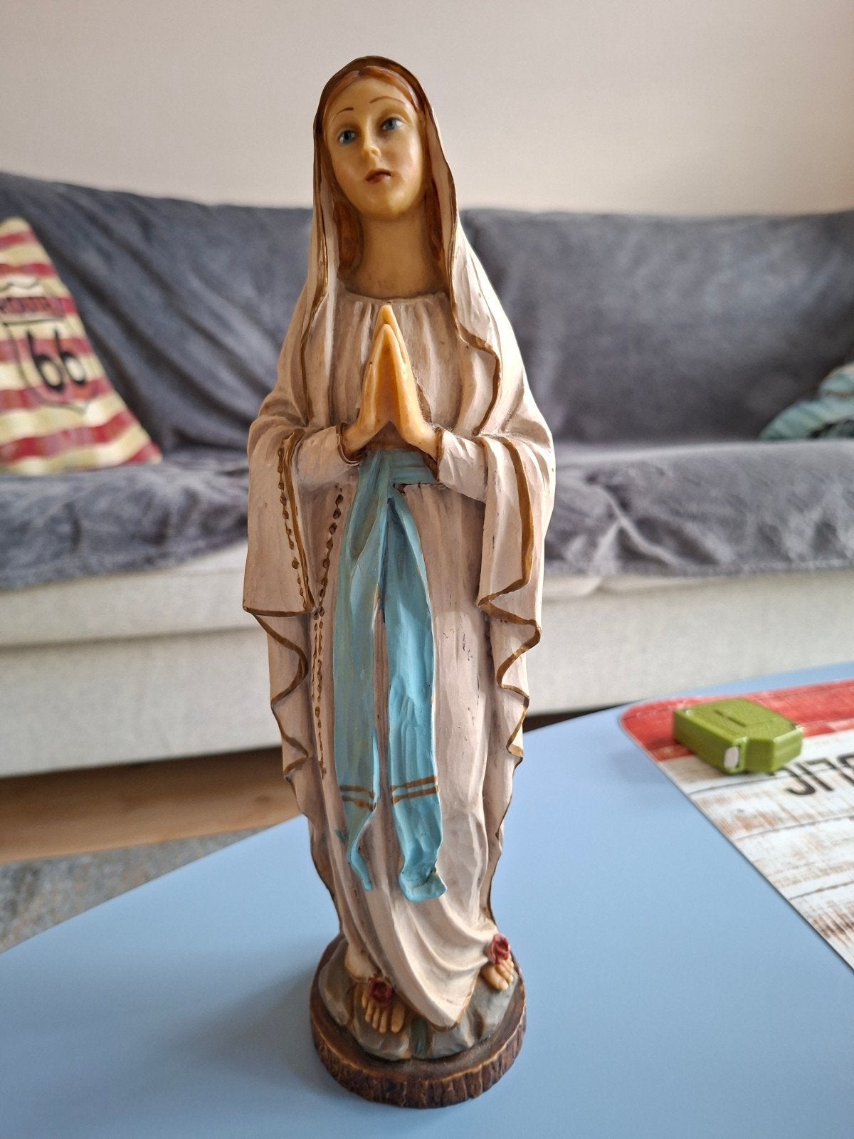 Maria beeld 31 cm, Antiek en Kunst, Ophalen of Verzenden