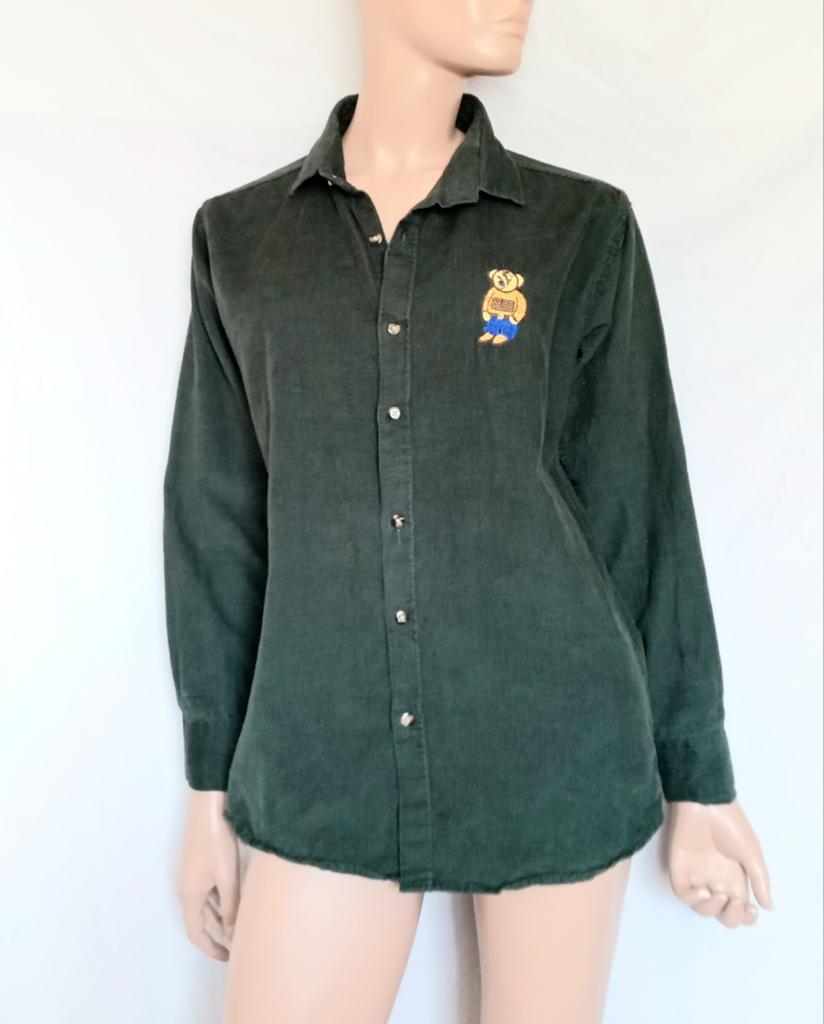 RALPH LAUREN Blouse , Maat M, Kleding | Dames, Blouses en Tunieken, Ophalen of Verzenden, Zo goed als nieuw, Groen