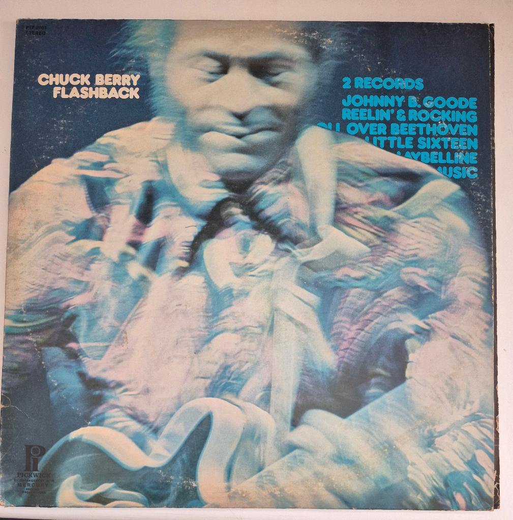 Chuck Berry. Flashback. Dubbel LP., Cd's en Dvd's, Inclusief binnenhoes, Gebruikt, Ophalen of Verzenden, 1970 - 1979