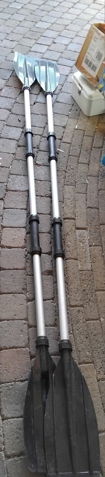 Verstelbare peddels voor kajak of kano - Set van 2, Watersport en Boten, Ophalen, Gebruikt, Dubbelbladige peddel