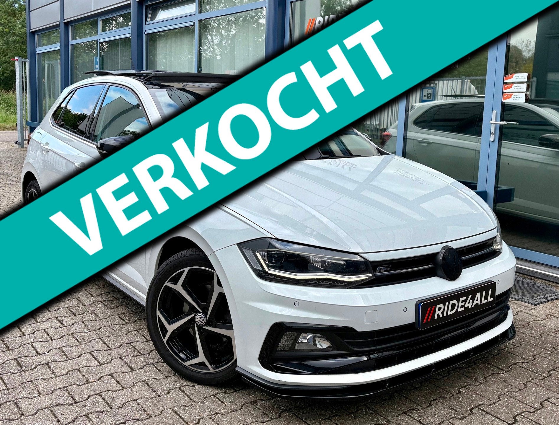 Volkswagen Polo 1.0 TSI Highline/R-Line/Pano/V.Cockpit/Keyle, Dealer onderhouden, Gebruikt, Origineel Nederlands, Bedrijf