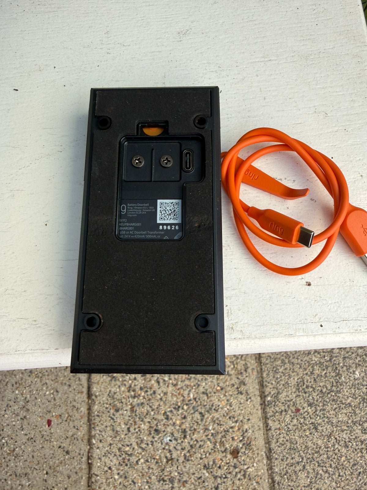 Te koop ring deurbel net chime, Ophalen of Verzenden, Bewegingsdetectiesensor, Zo goed als nieuw